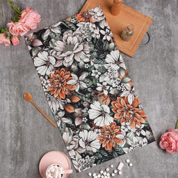 Полотенце Этель Meadow flower 40х73 см, 100% хлопок, саржа 190 г/м2