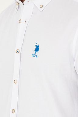 U. S. Polo Assn / Мужская рубашка Saks с длинным рукавом - U.s. polo assn фото 7