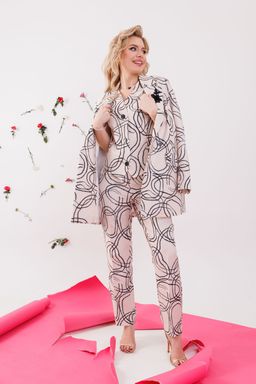 Костюм NIKVA н359-1 беж,