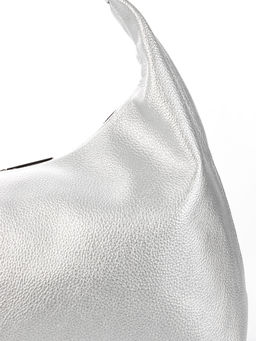 LACCOMA сумка Зафира-Y2005-серебристый эко кожа хлопок  фото 4