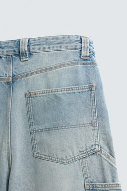 WIDE BAGGY FIT JEANS - Zara фото 10