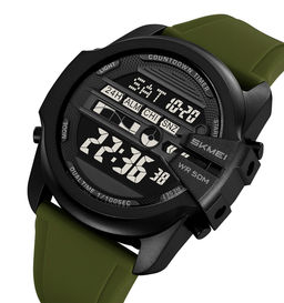 Часы наручные Skmei мужские электронные спортивные 2442green