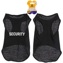 Цена за 2 шт. Майка для кошек и собак мелких пород "Бро на страже", размер ХL (обхват шеи 36, длина спинки 39см, объем груди 54см, от 9 до 11кг)