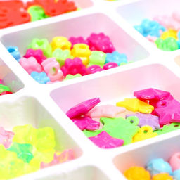 Набор бисероплетения, 28 видов бусин - Simaland фото 4