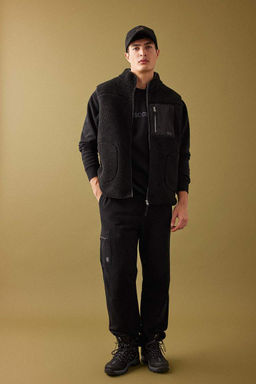 Широкие спортивные штаны оверсайз Discovery Channel с грузовым карманом