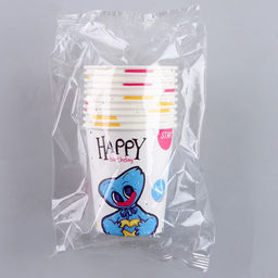 Цена за 10 шт. Стакан бумажный Happy Birthday, 250 мл - Страна карнавалия фото 3