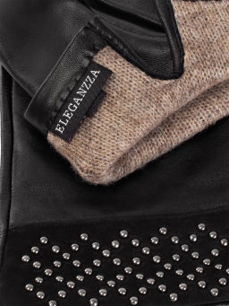 Перчатки женские 100% ш IS946 black - Eleganzza фото 13