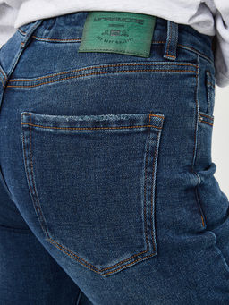 Утепленные женские джинсы мом с начесом - Mossmore фото 9