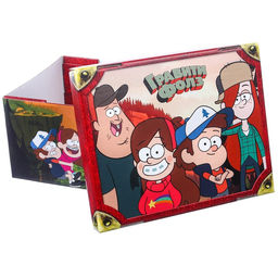 Подарочная коробка с крышкой, складная, 31×25.5×16 см, Гравити Фолз