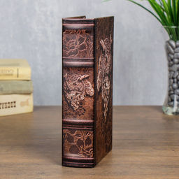 Шкатулка книга-сейф «Филин», дерево, 21×13×5 см