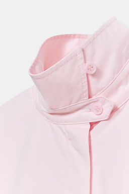 CAMISA MANGA ABULLONADA ZW COLLECTION / Rosa claro - Zara фото 8
