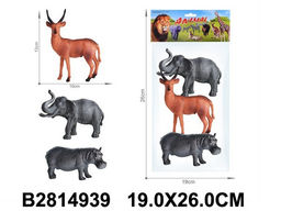 Набор диких животных 3шт., в пакете (2814939)