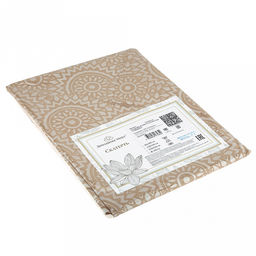 Скатерть "Чаровница" д158см, поплекс 85г/м2, полиэстер 100%, упаковка пакет п/э 28х42+5см, "Домашняя мода" (Россия)