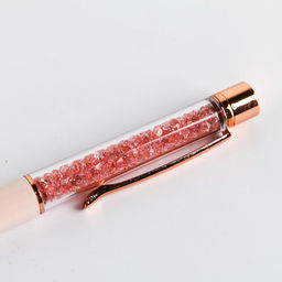 Ручка шариковая, синяя паста, 1.0 мм, с шейкером подарочная, металл С 8 марта