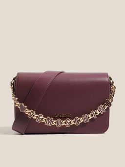 Кросс-боди LOVE MOSCHINO DANGLING Артикул 4561253, фиолетово-бордовый