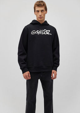 Siyah Sweatshirt - Mavi фото 2