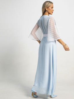 Платье Бьюти (голубое) П15560-18М