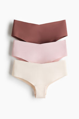 Pack de 3 bragas hipster efecto invisible