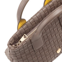 Итальянская миниатюрная женская сумочка DuDu Bags серии Ibiza | тауп - Dudubags фото 4