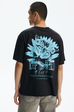 Camiseta con motivo estampado Loose Fit - H&m фото 30