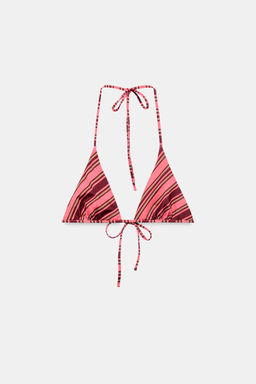 TOP BIKINI REVERSIBLE RAYAS / Multicolor - Zara фото 9