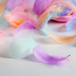 Наполнитель из перьев для шаров и подарков Радости! , 15 х 11 см