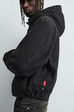 HOODED JACKET WITH FIREMAN CLASP - Zara фото 5