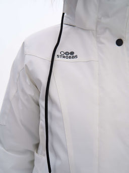 T3442-6 Куртка зимняя парка с капюшоном удлиненная - Strobbs фото 5