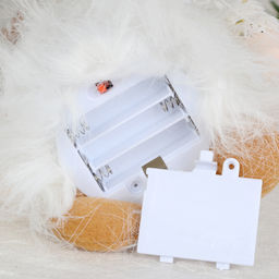 Новогоднее украшение Гном светодиодный 16x8x38 см / B116 /уп 100/ (Девочка) - Галеонтрейд фото 12