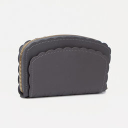 Кошелёк на молнии, цвет серый - Simaland фото 2