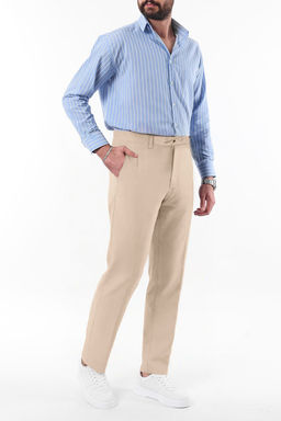 TRENDYOL MAN Siyah Slim Fit Beli Baglama Detayl? Lastikli Kumas Dokuma Pantolon TMNAW25PL00027 - Trendyolmilla фото 8