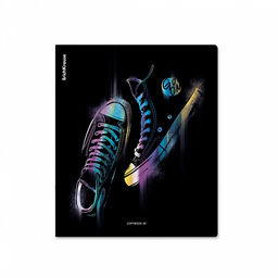 Цена за 5 шт. Тетрадь общая ученическая ErichKrause Sneakers, 48 листов, клетка, ламинация soft-touch+выборочный УФ-лак_MIX-PACK  фото 3