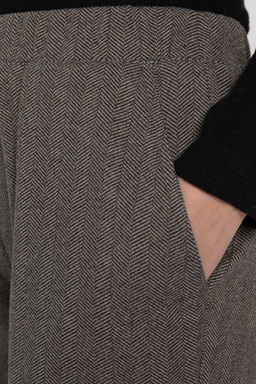 Брюки зауженные Диксон (коричневые) Б15008-8М