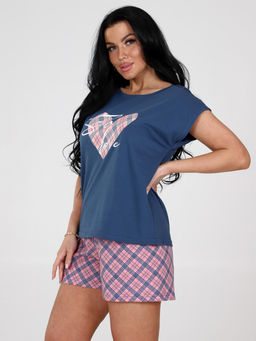 3127-ДК ДОМАШНИЙ КОСТЮМ (шорты) (Коралл) - А-дина фото 4