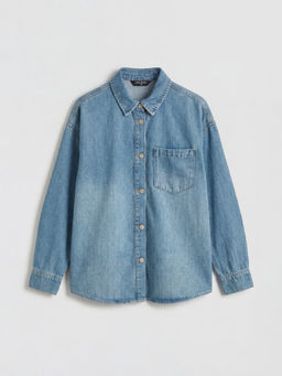 Oversize Kad?n Jean G?mlek