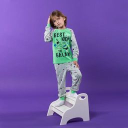 CRB wear/CSKB 50019-38 Комплект для мальчика (джемпер, брюки), ментоловый/Ex.Cherubino  фото 4
