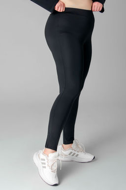 Арт. 11805 Лосины большого размера  52-58 (4 шт) Цвет:черный