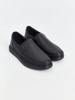 Deri G?r?n?ml? Erkek Klasik Ayakkab?