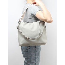 Сумка женская искусственная кожа ADEL-296, 1 отд/плеч рем, серый/розовый 259306 - Adelia фото 5