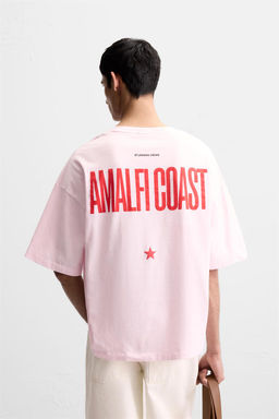 CONTRAST PRINTED T-SHIRT - Zara фото 3