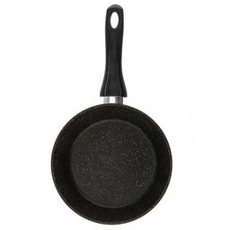 Сковорода с тефлоновым покрытием д20см "СмоРодина", h4,9см, s0,36-0,4см, ручка из термостойкого пластика (Россия) Подходит для всех видов плит, включая индукционную.