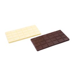 Форма силиконовая S-CHIEF для конфет SPC-0120 22.5 x 10.8 x 0.7 см 2-й сорт плитка шоколада-1 ячейка  фото 3