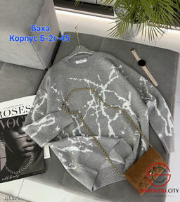 Свитер женский с принтом - Bruno фото 2