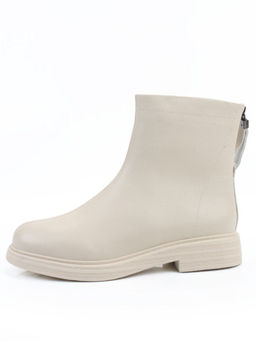 01-XKL21-225R LT. BEIGE Ботинки демисезонные женские (натуральная кожа, байка)