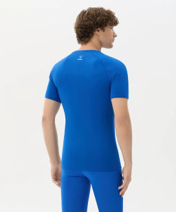 Футболка компрессионная с коротким рукавом JOGEL CAMP PerFormDRY Top SS, синий  фото 5