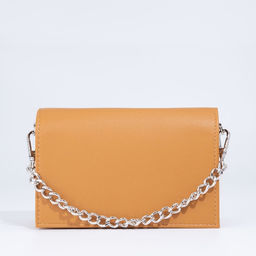 Сумка женская TEXTURA, мессенджер, маленький размер, цвет горчичный