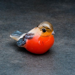 Фигурка «Снегирь», 4.5×6 см, селенит