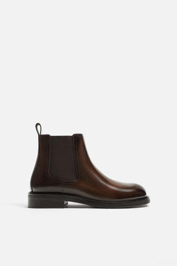 LEATHER CHELSEA BOOTS - LIMITED EDITION - Zara фото 6