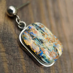 Серьги из муранского стекла INTRIGUE LS3119 - Vloes фото 5