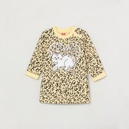 CRB wear/CWNG 62946-30-299 Платье для девочки, светло-желтый/Ex.Cherubino фото 3